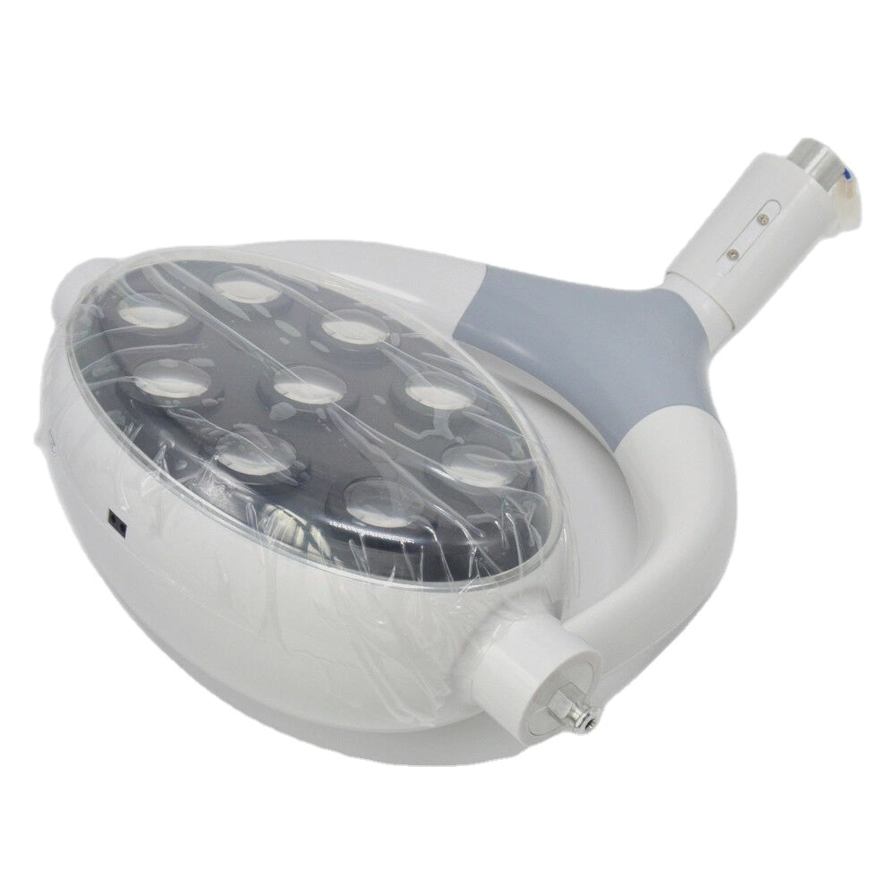 Nouveau 9 LED Lampe dentaire avec le capteur de température de couleur de la lampe témoin orale réglable de l'unité de soins dentaires Président chirurgie implantaire Shadeless lampe