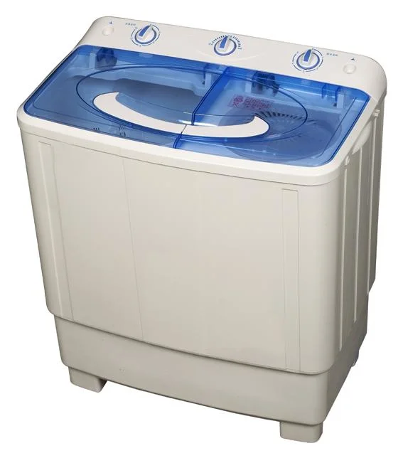 7kg Curve Handle Twin-Tub Washing Machine with Transparent Cover