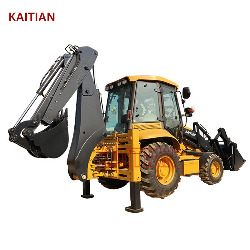 Backhoe Wheel Backhoe Loader Overseas Wholesale/Supplier Suppliers Backhoe Loader 4X4 with Attachment Kt40-30