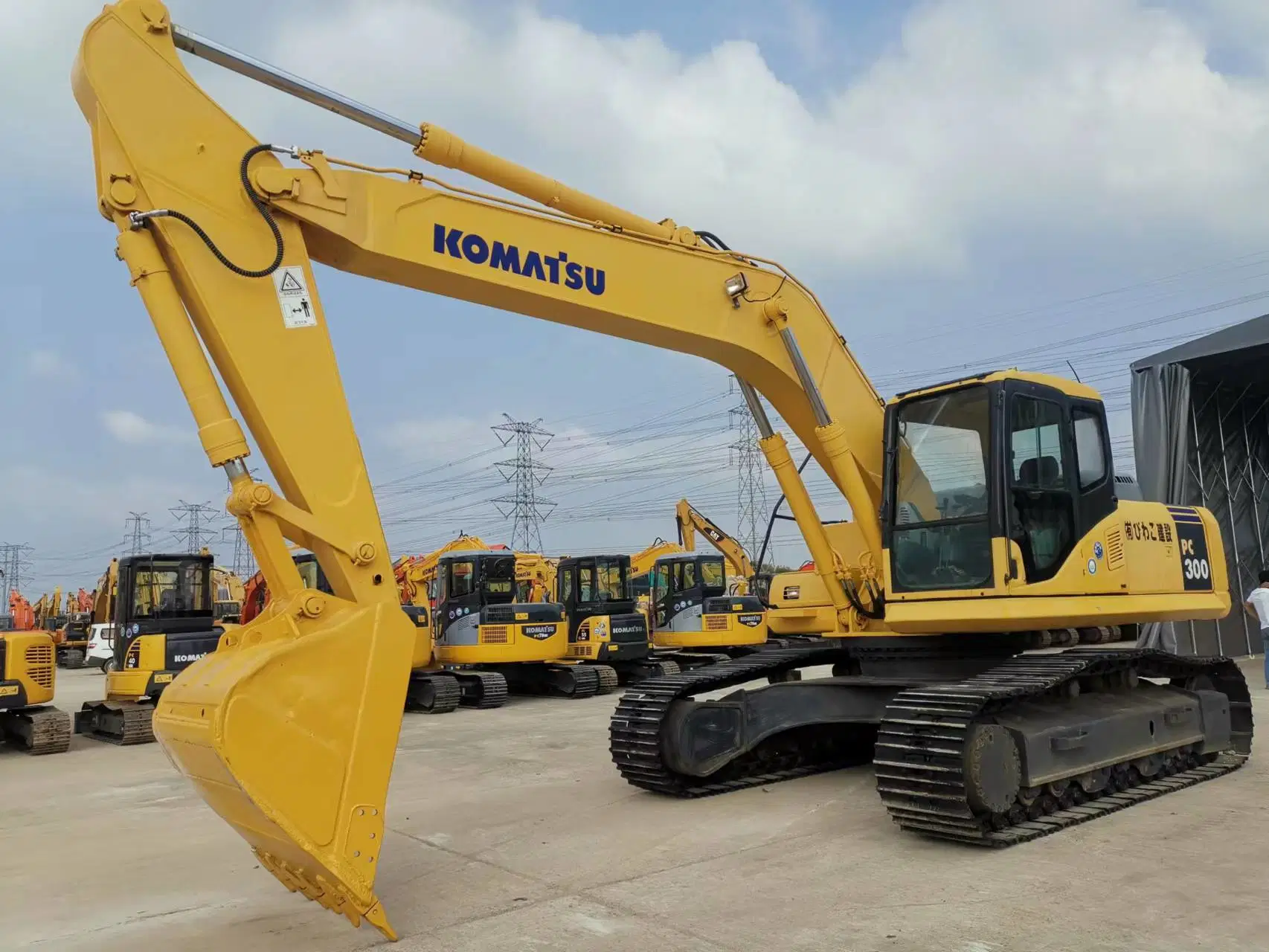 Gebrauchte Raupenbagger Japan Komatsu PC300 Baumaschinen