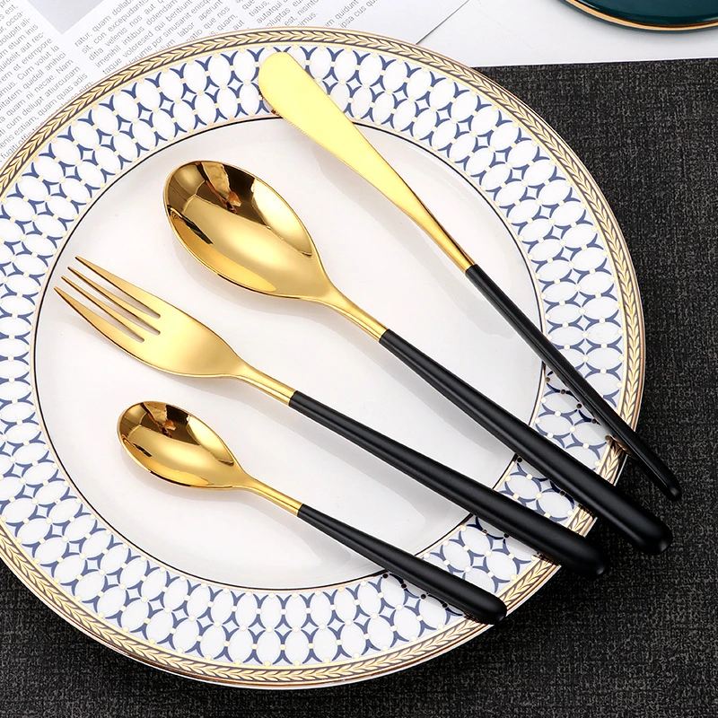 Food Grade Low MOQ and Short Delivery Time Hotel Stainless Steel Cutlery Set