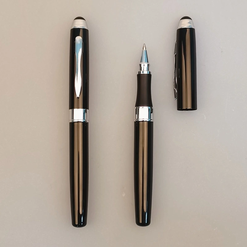 Metall-Geschenk-Set Paar Stift Beliebte Werbe-Angepasst Logo Roller Pen Kugelschreiber