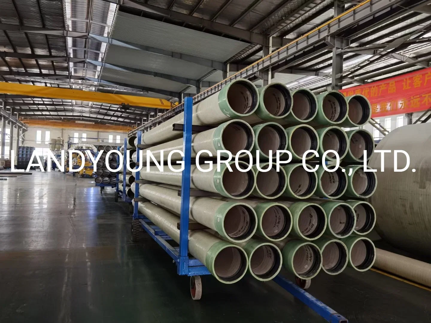 Factory Price Awwa Standard FRP GRP Pipe Fiberglass Pipe FRP Pipes Rain Water Pipe