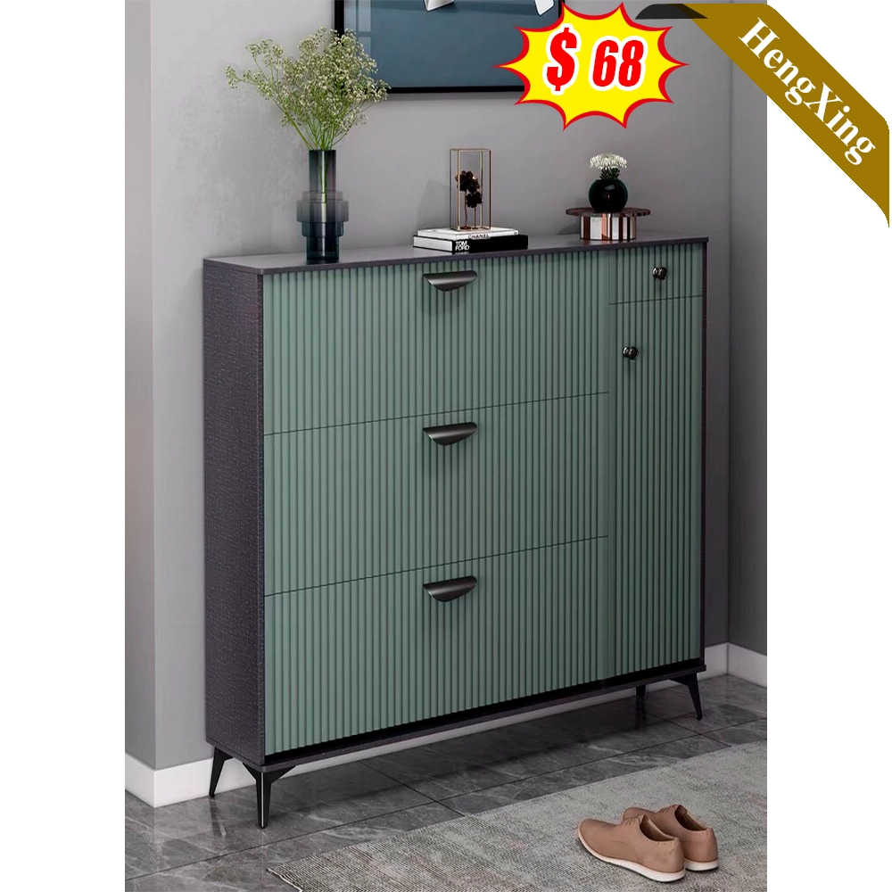 Modern Grey Wood Storage Cabinet Coffee Tables Kitchen Sideboard Dining Buffet Table Home Furniture Set