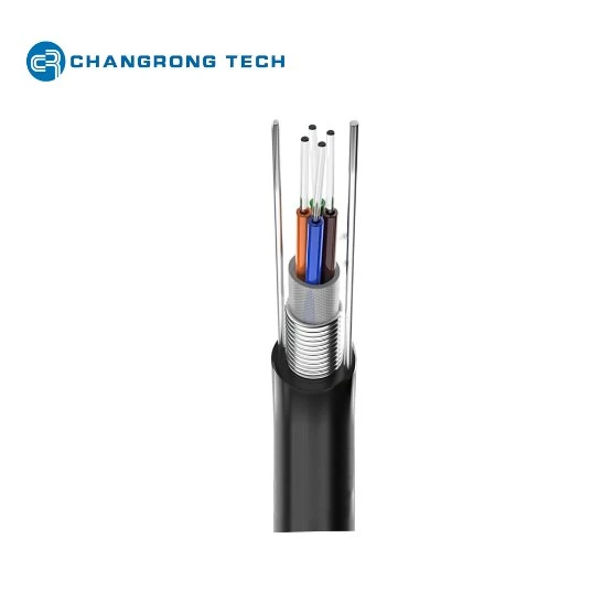 2-12 Cores Uni-Loose Tube Parllel Wires Optical Cable Cst Fiber Optic Manufacturer Manufacture