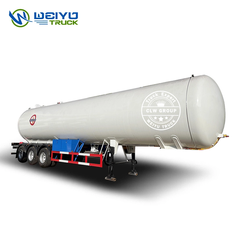 Jost Outrigger 100% Flaw Detection 25tonns 25t LPG Gas Semi-Trailer for Propane Butane Transport Tanker Truck