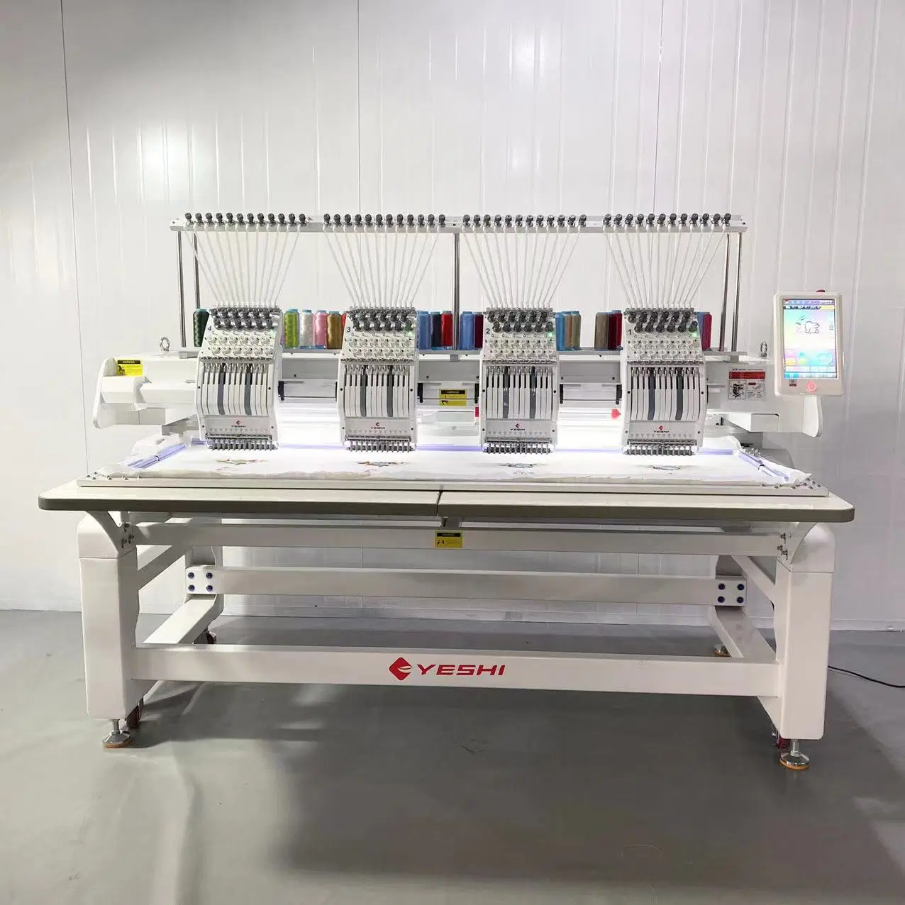 Cheap4 Head Four Head Embroidery Machine Prices for Ca P/T-Shirt/Flat