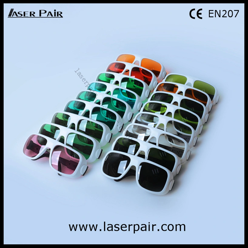 Adjustable Frame 36 of Laser Safety Goggles & Laser Protection Eyewear 635nm, 650nm, 694nm (RHP-2 600-700nm) with Frame 36