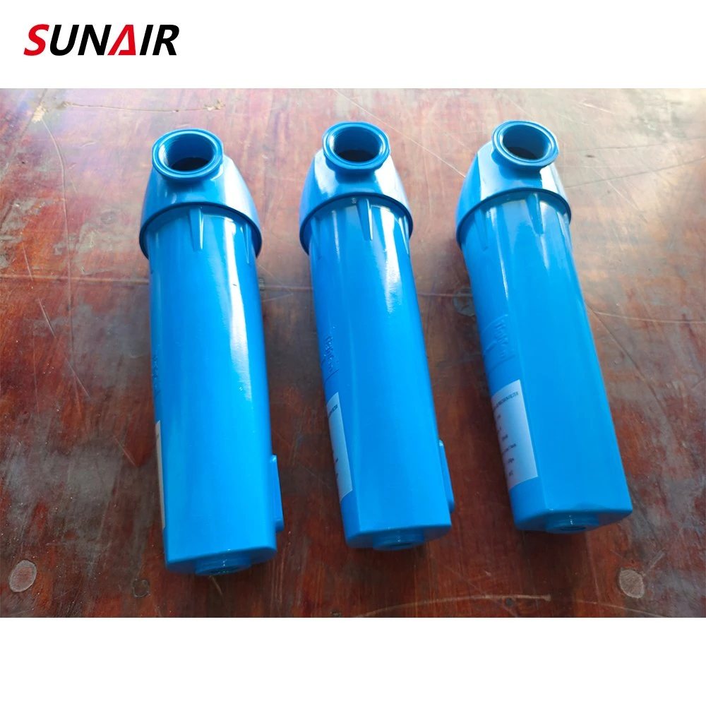 High Precision Water Remove 6.0m/Min Air Dryer Line Filter for 50HP Screw Air Compressor