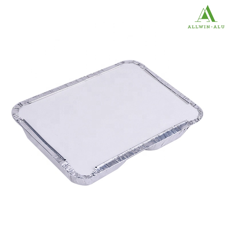 220*180*45mm Contenedores, placa desechable Allwin hecho personalizado Grado de aluminio Foil de contenedor de alimentos