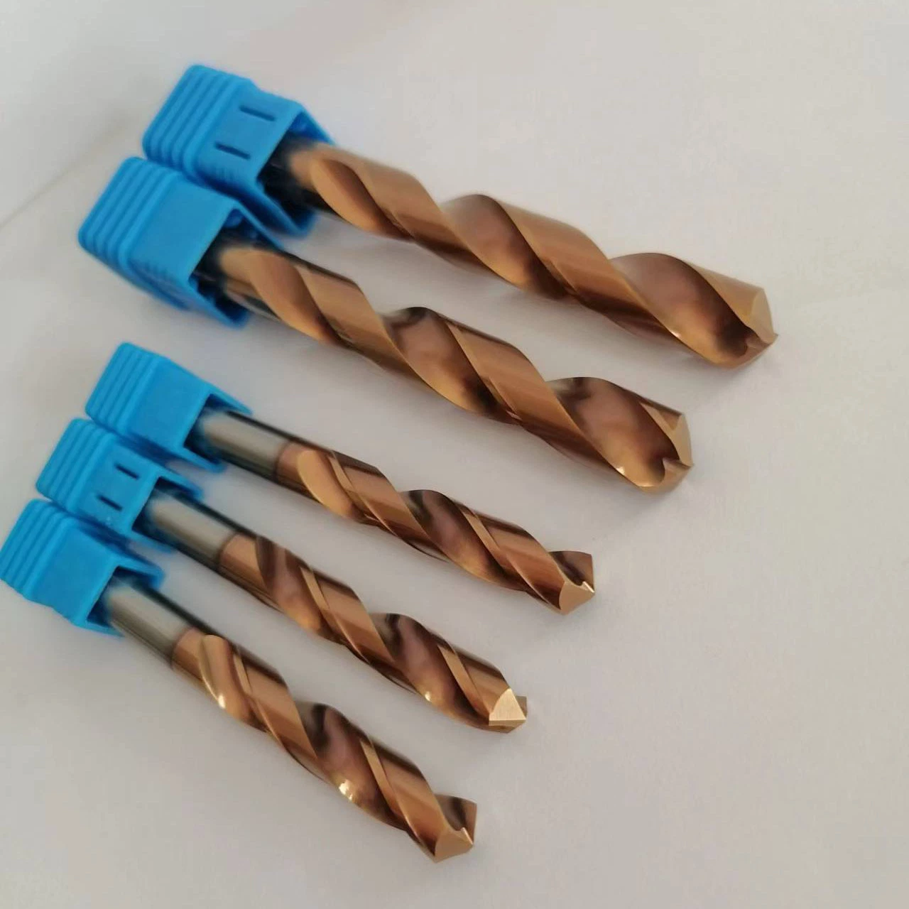 CNC Cutting Tools Preda Ferramentas Coated HRC60 Tungsten Carbide Drills for Stainless Steel