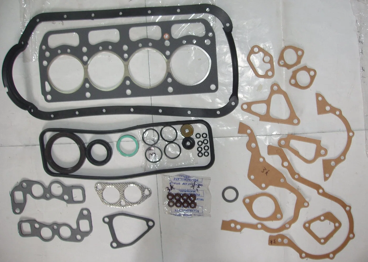 3y Overhaul Kit with Piston Rings Full Gasket Kit for Toyota Car Engine