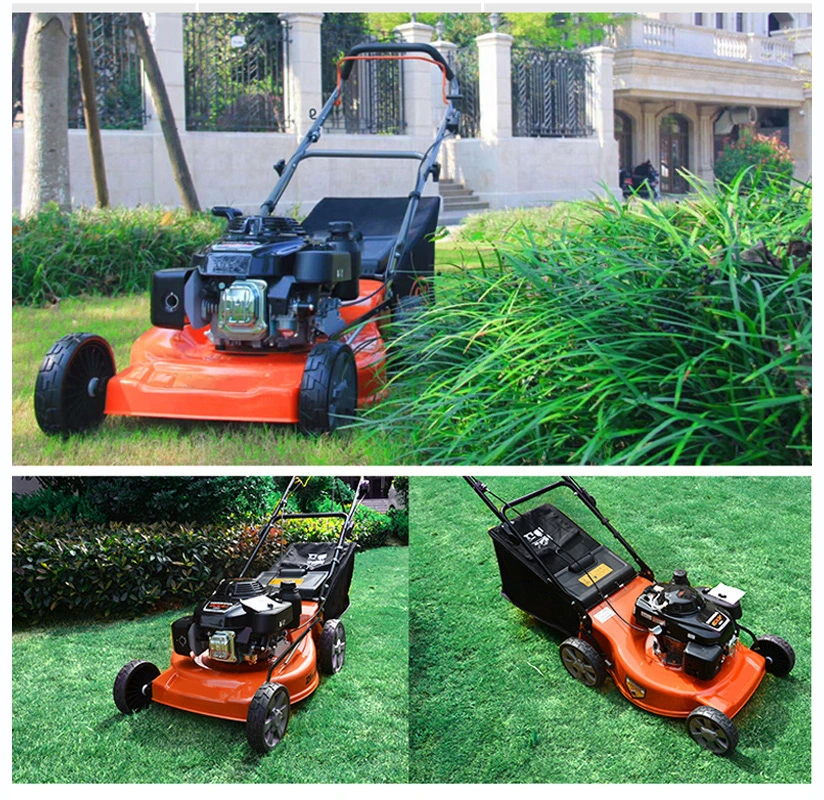 4-Stroke Gasoline Multifunctional Hand Push Lawn Mower