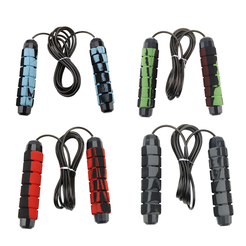 Custom Wholesale/Supplier Professional Adjustable Plastic PVC Fitness Exercises Aluminum Speed Jump Rope Weight Speed Skipping Jump Rope