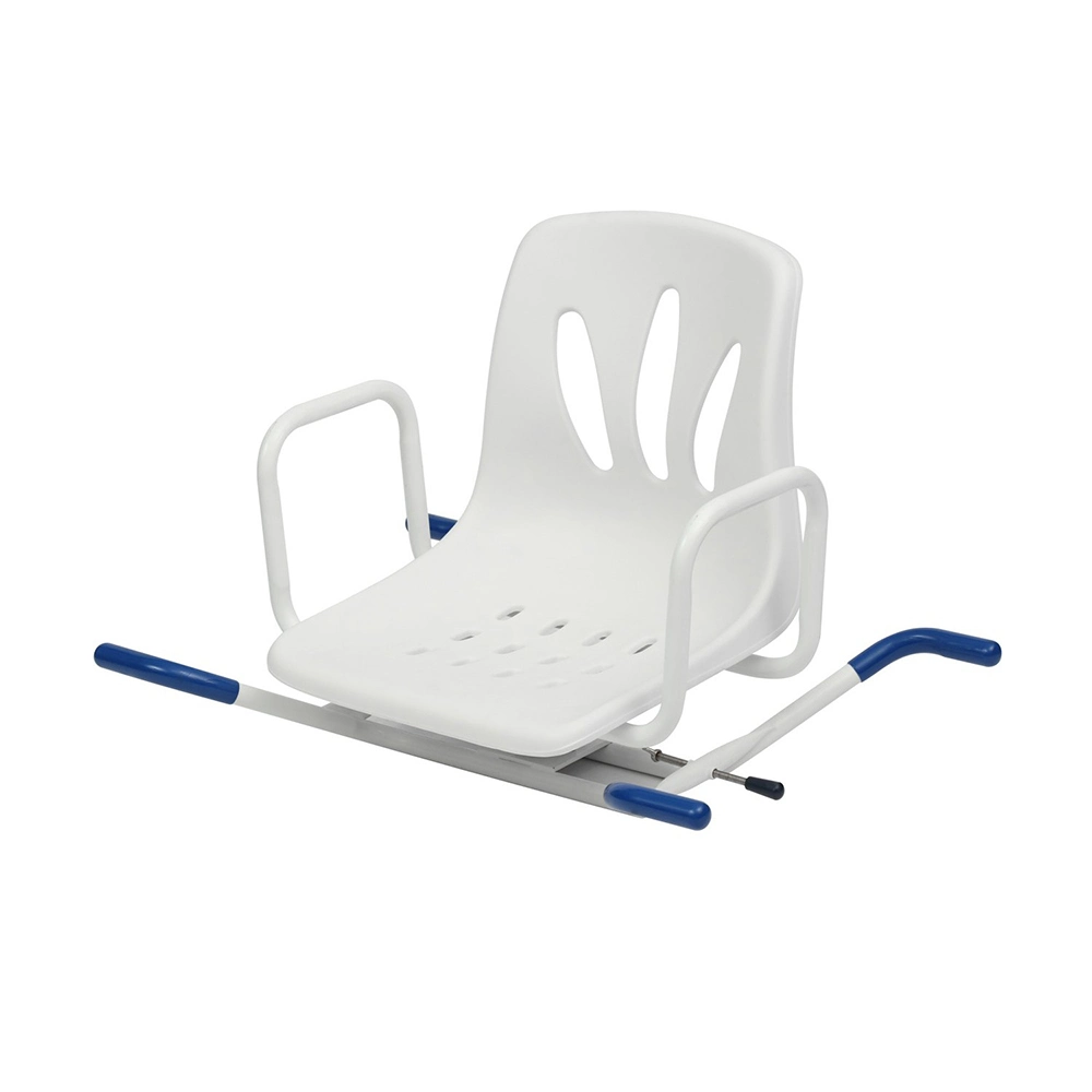 360 Degree Rotatable Stainless Steel Shower Chair Bathtub Rotating Shower Chair