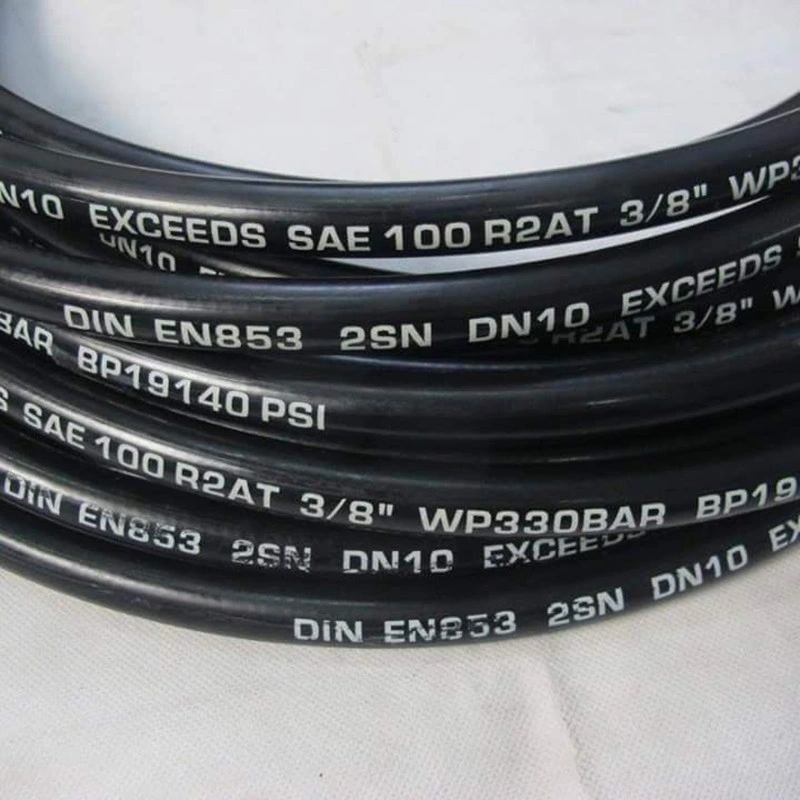 SAE 100 R2 Flexible Rubber Hose Pipe