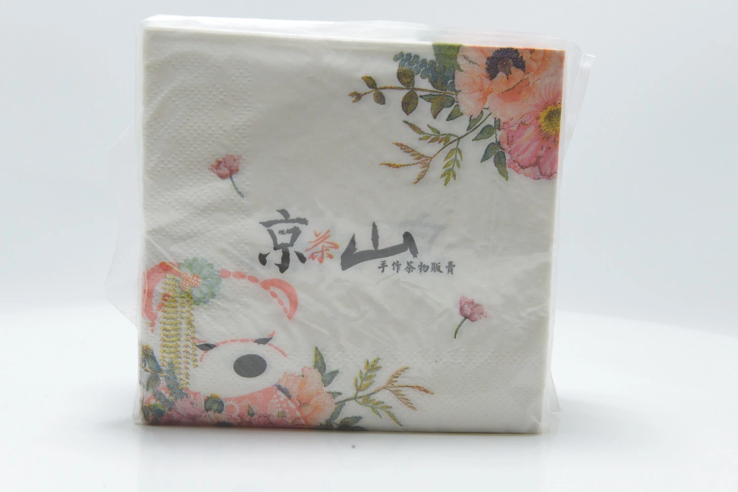 Various Specifications of Tea Flower Illustration Pattern Facial Tissue Paper