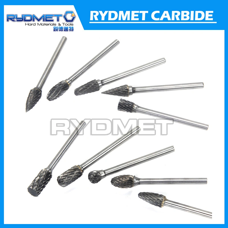 111aaaa-Double Cut Cemented Tungsten Carbide Bur Rotary Files