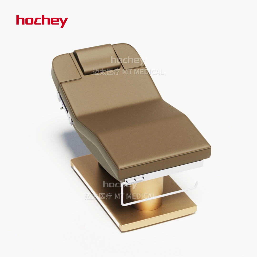 Hochey Top Sale European Style Massage Tisch Hohe Qualität Schönheit SPA Salon Möbel Leuchten Silber Golden Basis mit 3 4 Motoren