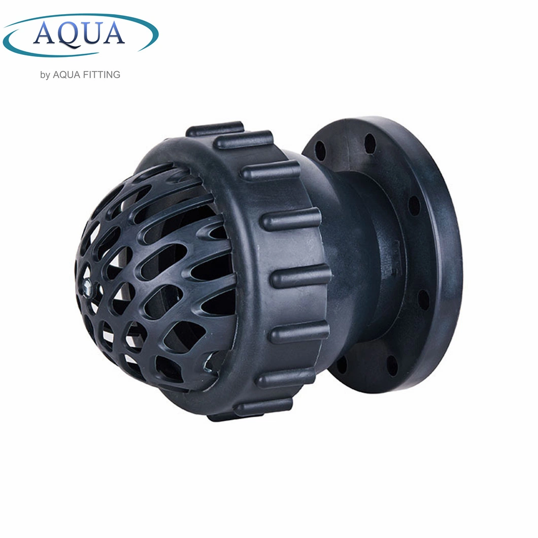 Plastic FRPP Industrial Hydraulic Foot Valve for Water Pump