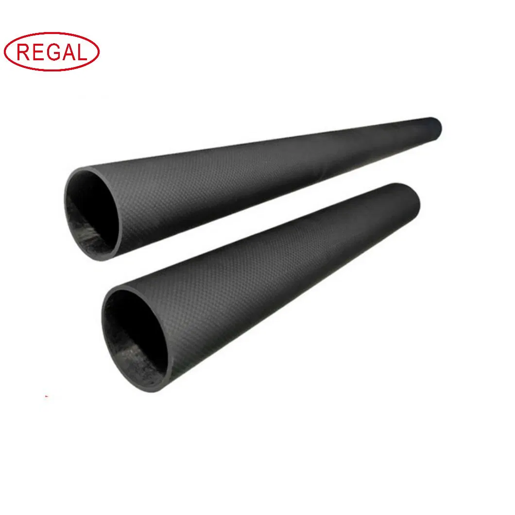 Customized 3mm Thickness 2000mm Long Twill Matt Carbon Fiber Tube ID 8mm Od 14mm