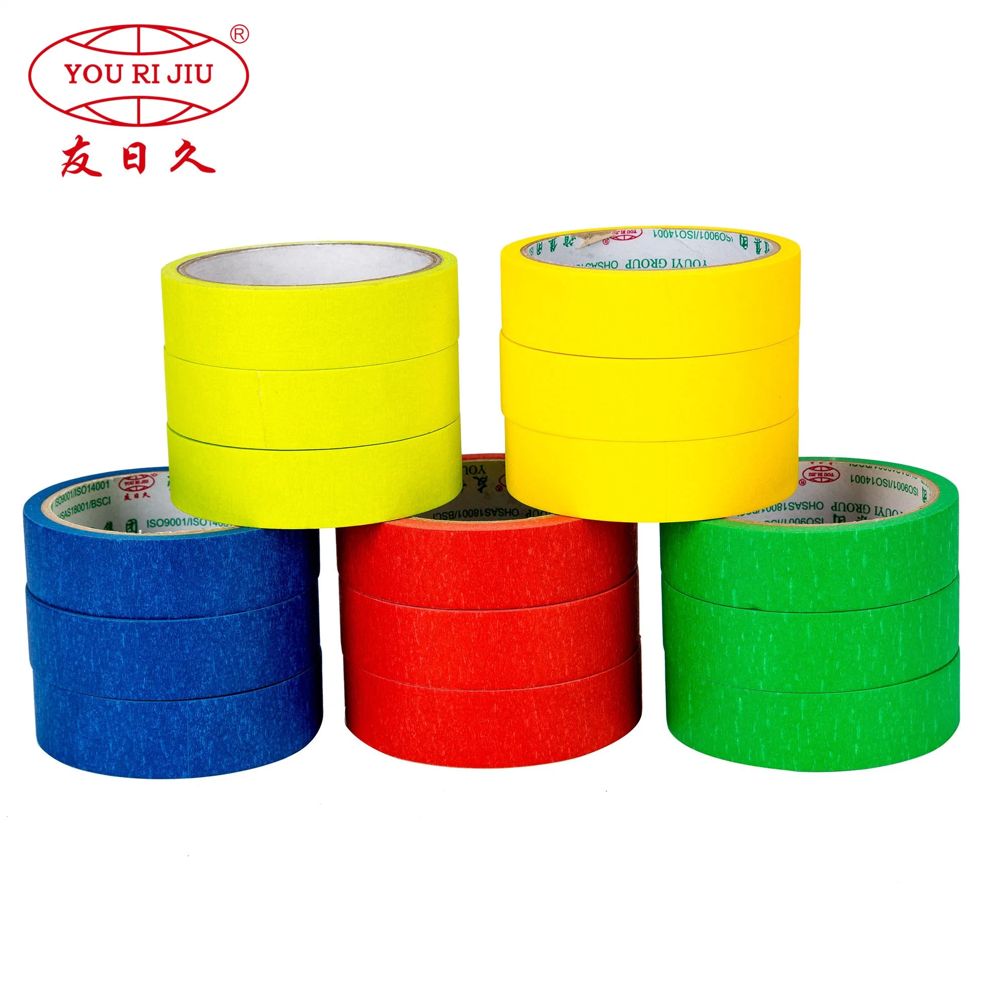 YOURIJIU Custom Colored Anti-Slip Rubber Masking Tape for Car Painting Decoration