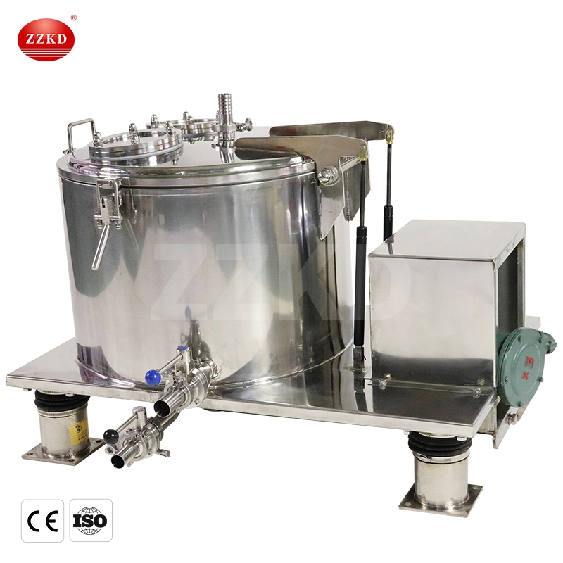 Manufacturer Supplier Variable Speed Control Vertical Basket Centrifuge for Juice Fruit Separation