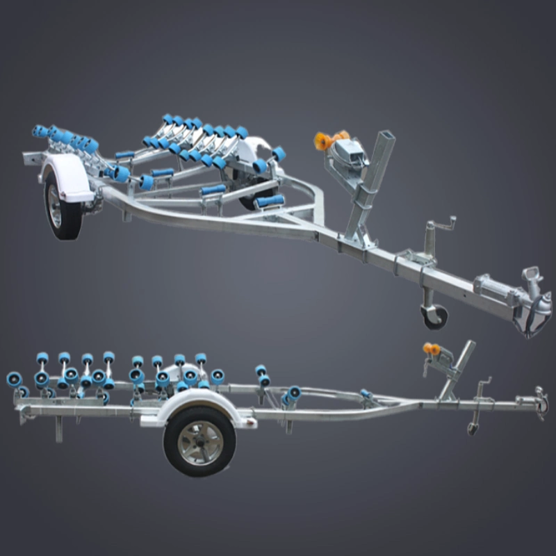 Factory Trailer, Boat Trailer, Foldable Boat Trailer with Standard Accessories
