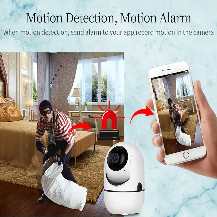 Popular Style Minions V380 Wireless CCTV Smart Alarm IP Camera Auto Tracking 720p Baby Camera