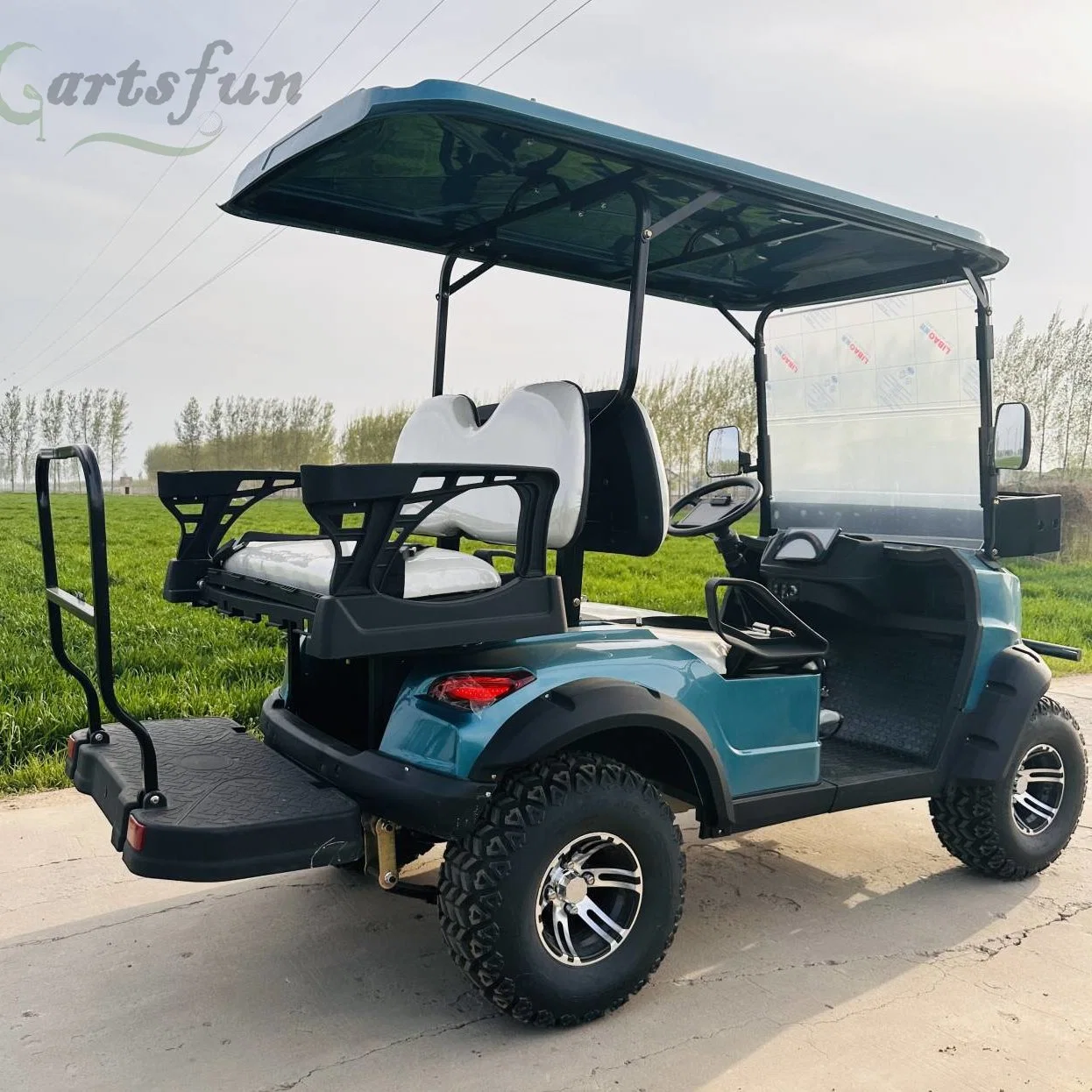 6 Seater 5000W gasoline Power Chinese Electric Golf Cart