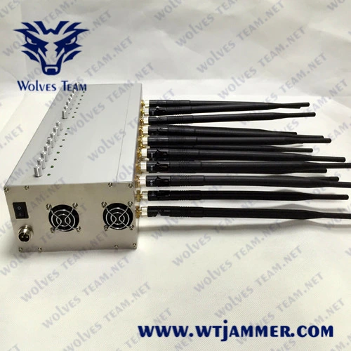 Cell Mobile Phone Signal Jammer, 2g 3G 4G 5g WiFi GPS Lojack Drone Mobile Phone Signal Jammer