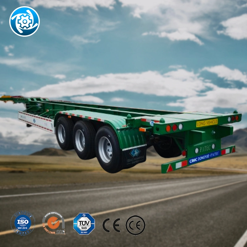 Heavy Duty 8 Achse Lowbed Semi Trailer für übergroße Fracht Transport