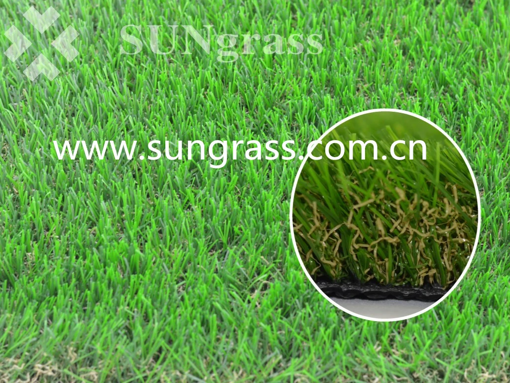 Synthetic Turf Soft Landscaping Decoration Artificial Grass (SUNQ-HY00182)