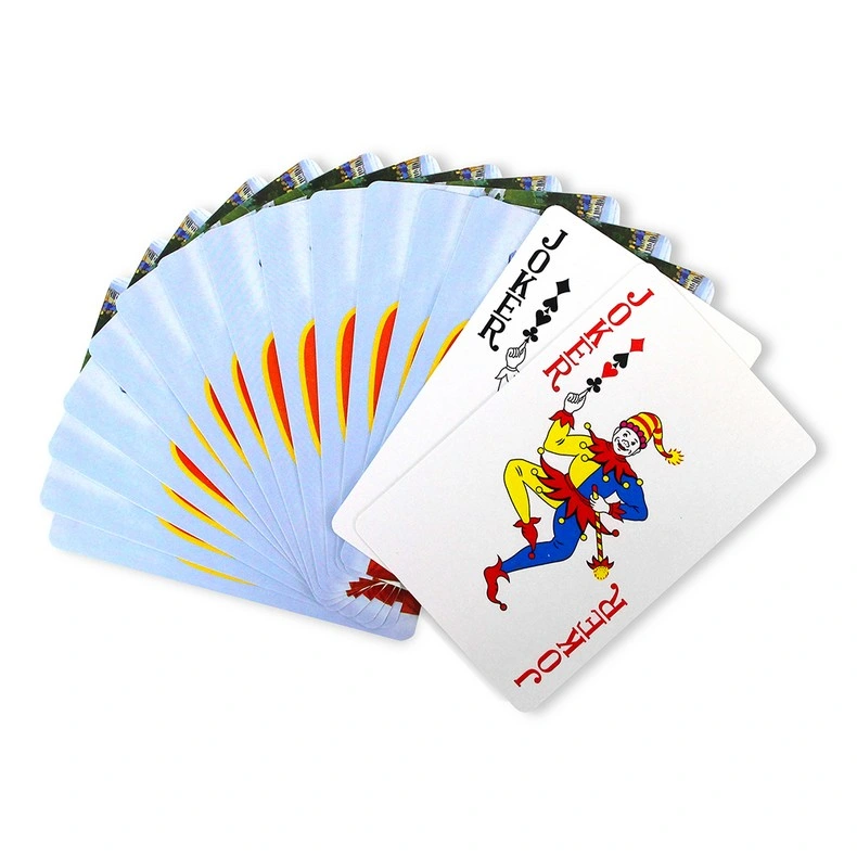 Double Sided Custom Logo Colorful Paper Playing Card