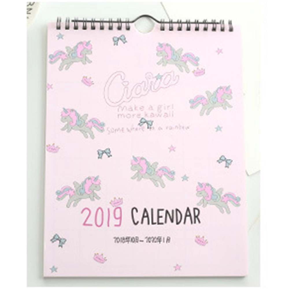 Recepção personalizada da parede de mesa Calendário para Dom