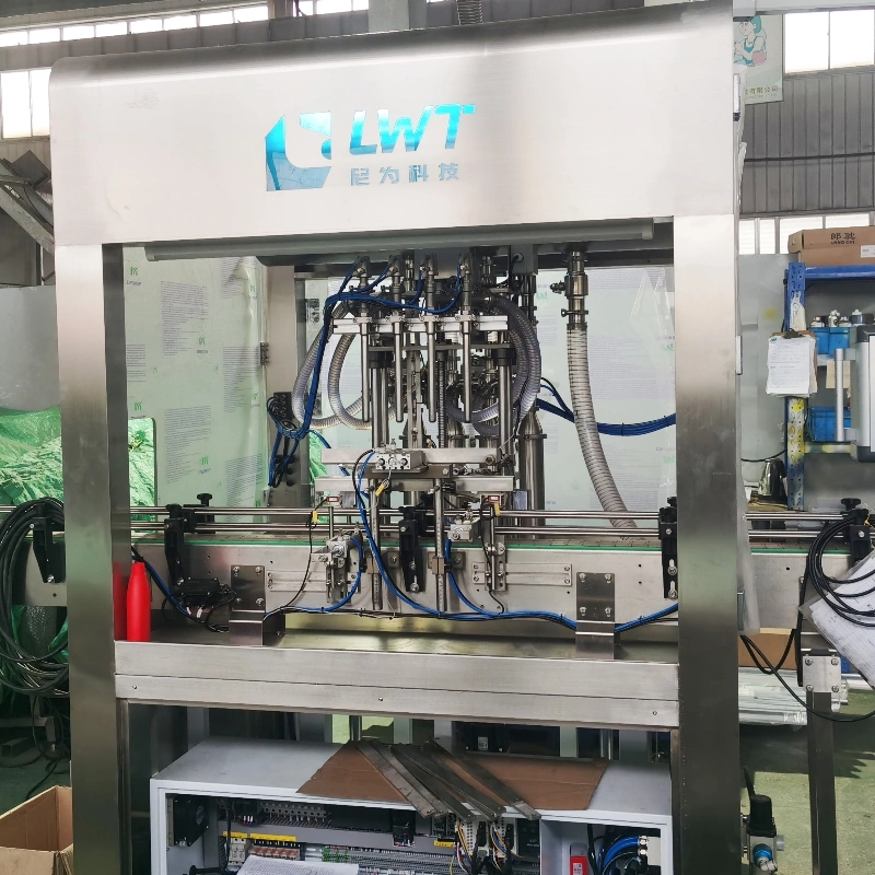 Leadworld Automatic Bottle Filling Capping Labeling Machine Production Line for Industrial Daily Chemical