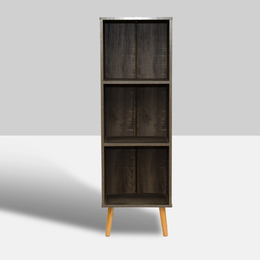 Wide Storage Wood Furniture Bookshelf Rack Book Cabinet