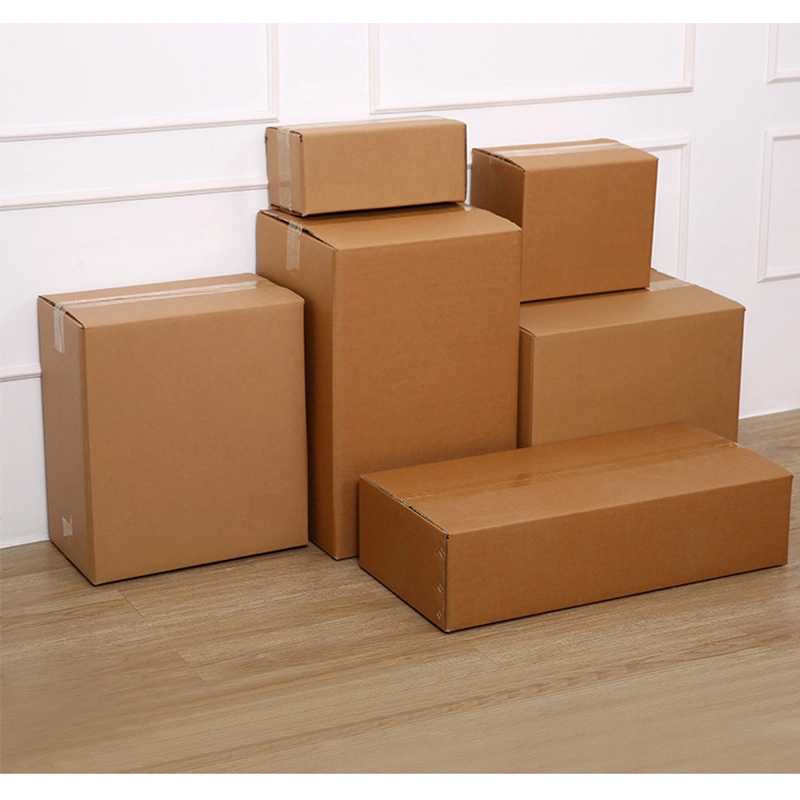 Kundenspezifisches Papier Faltbare Wellpappe Lagerung Versandbox Große Verpackung Karton