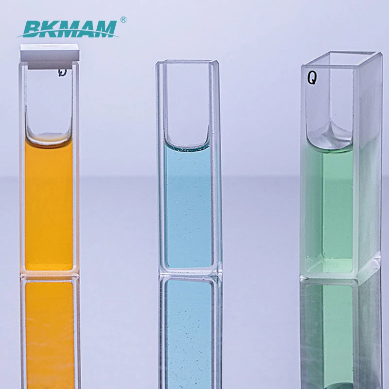 High quality/High cost performance  Heat and Corrosion Resistance Cuvette Glass Quartz for Micro Biology