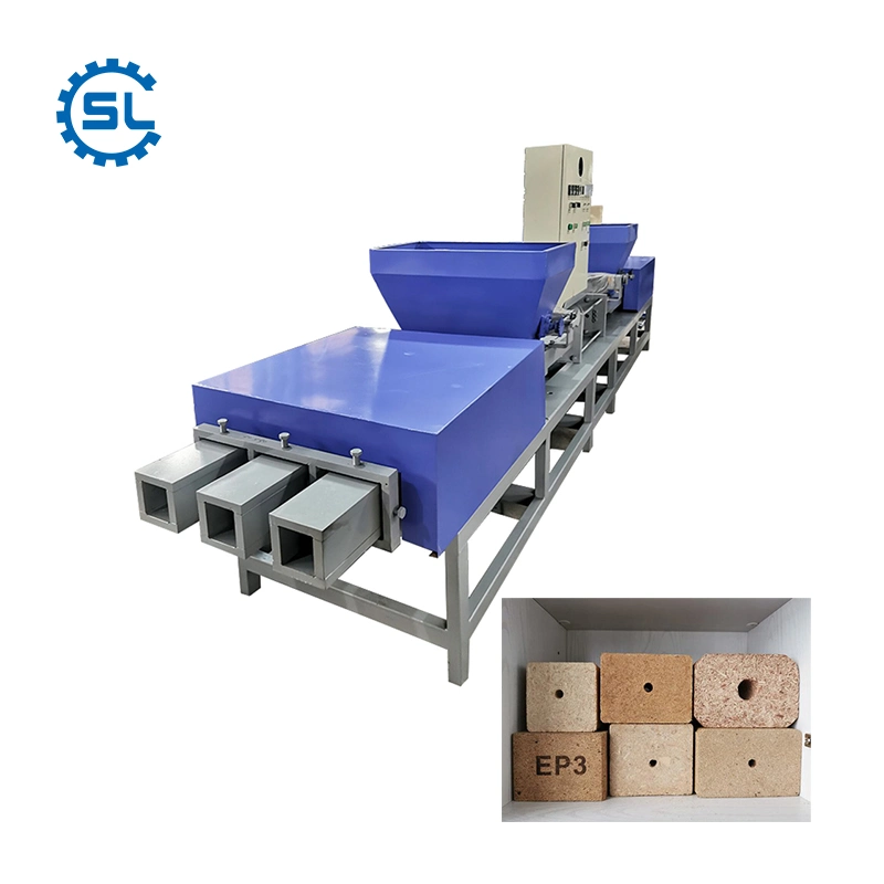 6 Heads Wood Pallet Block Machine Pallet Leg Feet Production Line