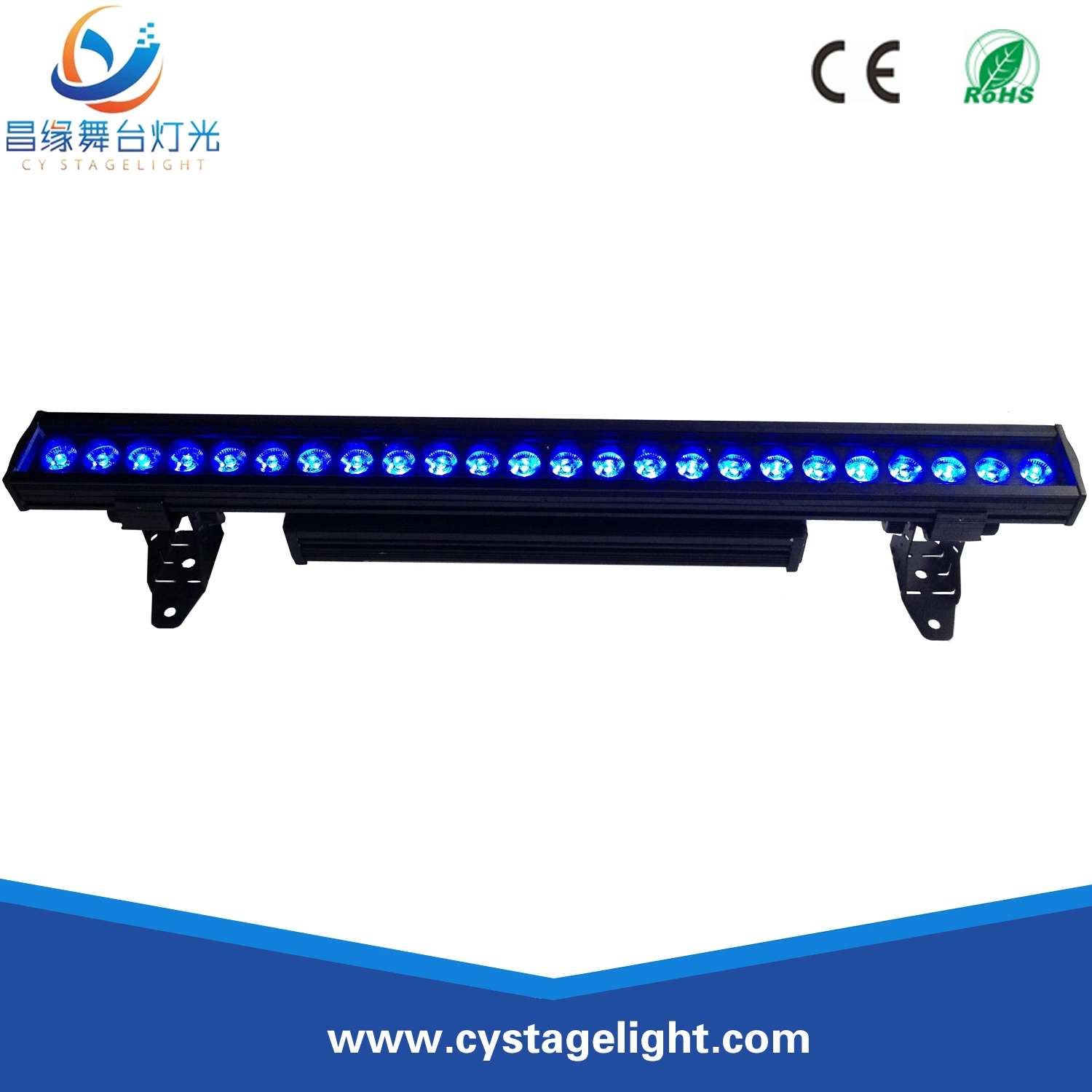 24*10W 4in1 Linear Waterproof LED Wall Washer Outdoor Stage Lighting