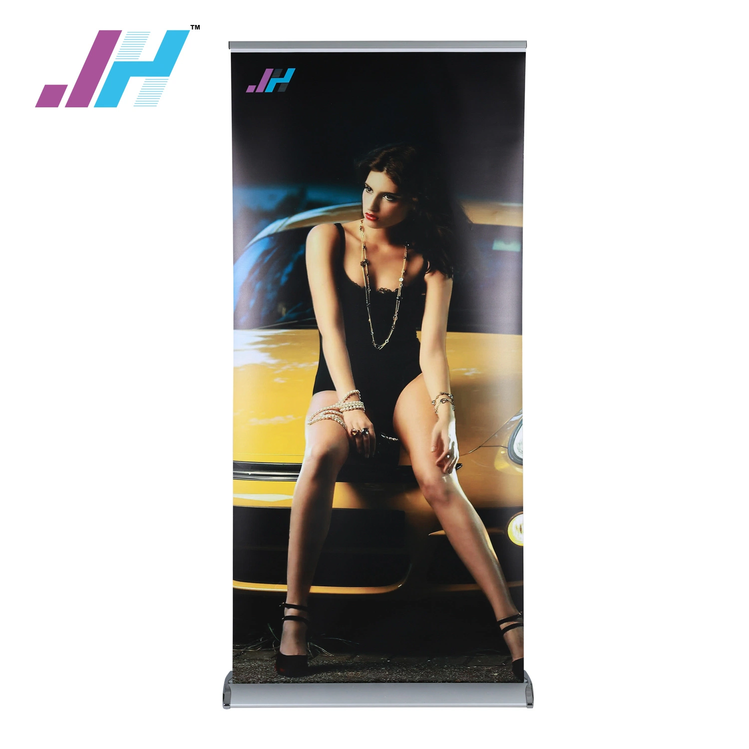 Model 19 Display Standing Scrolling Roll up Banner Stand