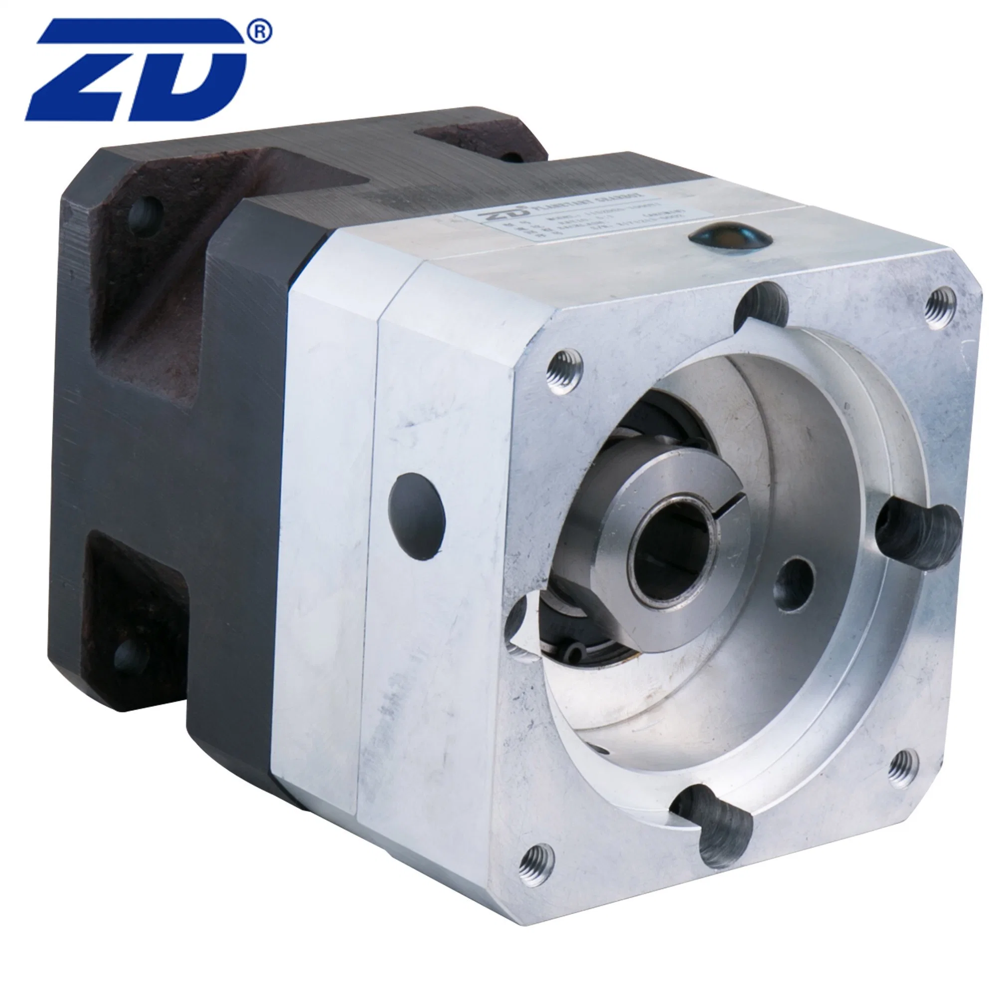 ZD Round Mounting Flange Spur Gear Planetary Gearbox