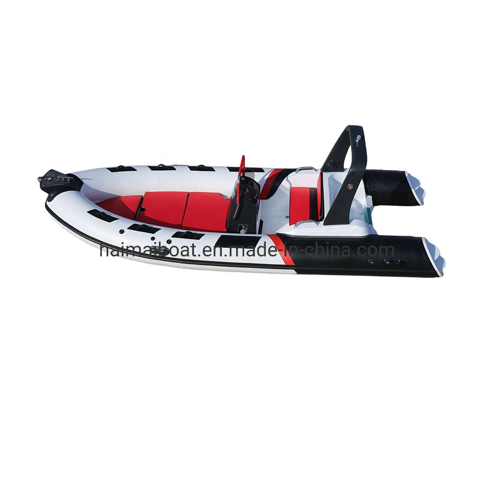 17feet 5.2m Fiberglass Inflatable Boat PVC Boat Recreational Boat Drifting Boat Military Boat