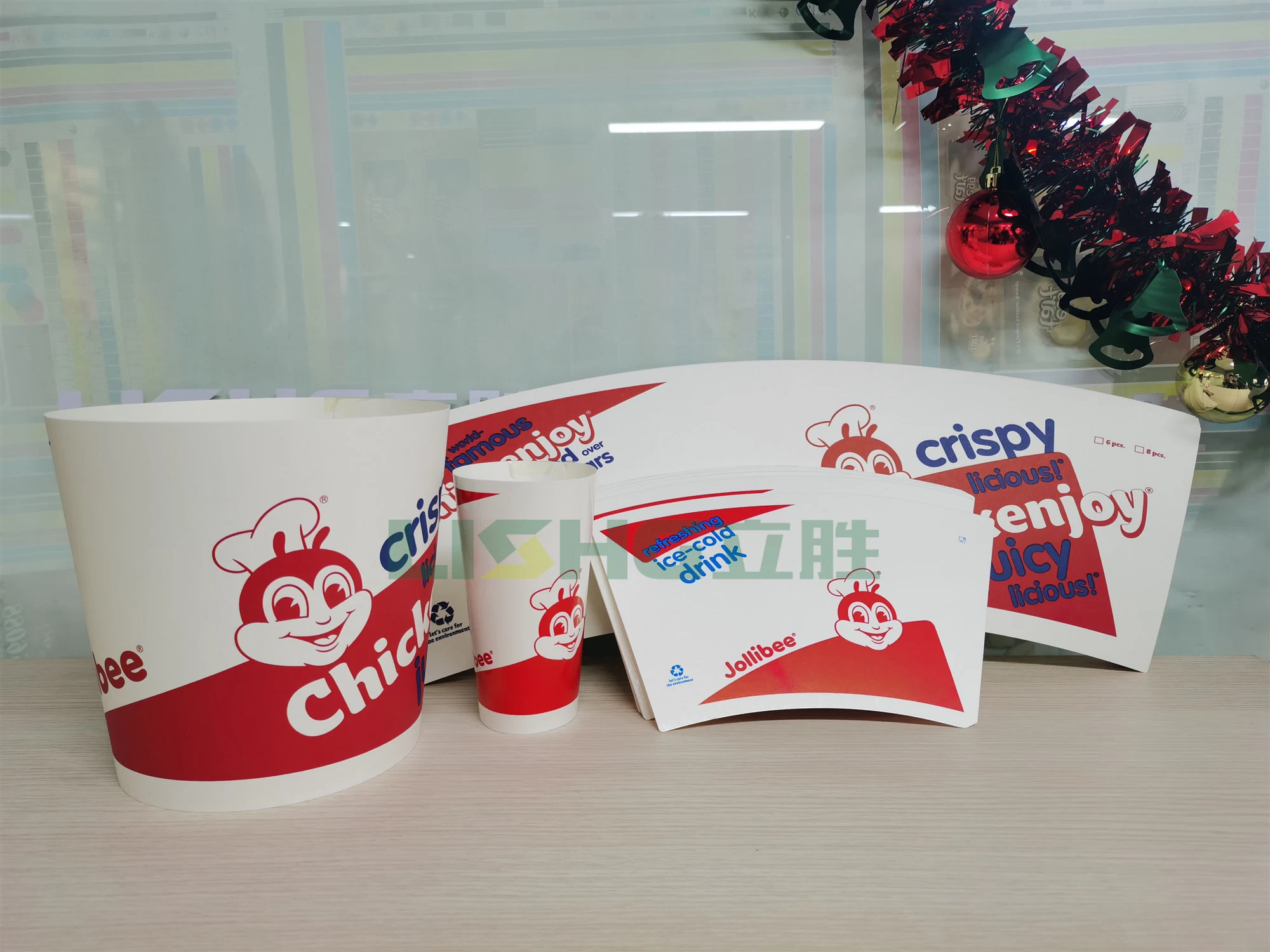 4 6 8 Color Paper Bowl Cup Box Bag Package Roll to Sheet Central Drum Flexo Printing Die-Cut Conjoined Machine