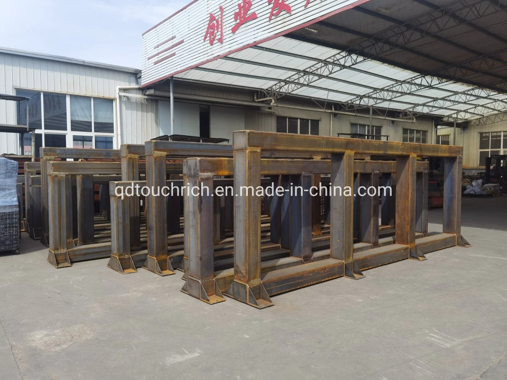 China Steel Fabrication Company Custom Heavy Welding Metal Frame Processing