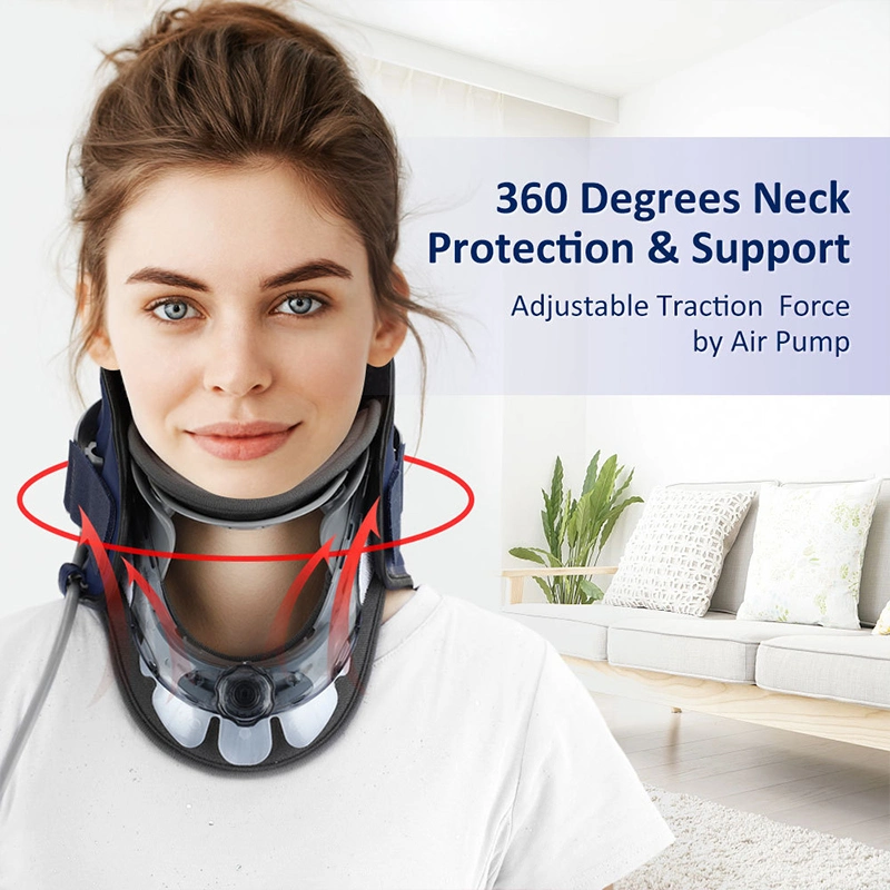 Front Support Adjustable Airbag Cervical Vertebra Retractor Cervical Support Neck Correction Fixator