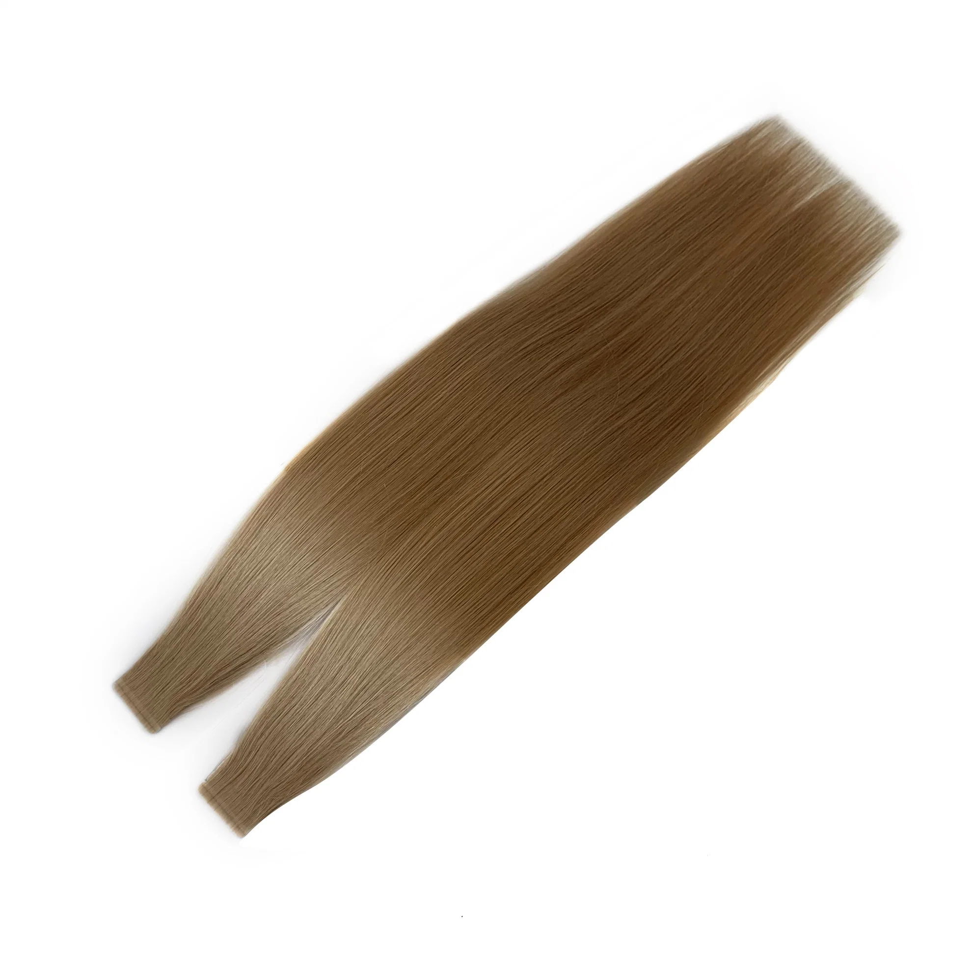 Slim Tape in Hair Extensions Cuticle ausgerichtet Haar doppelt gezeichnet