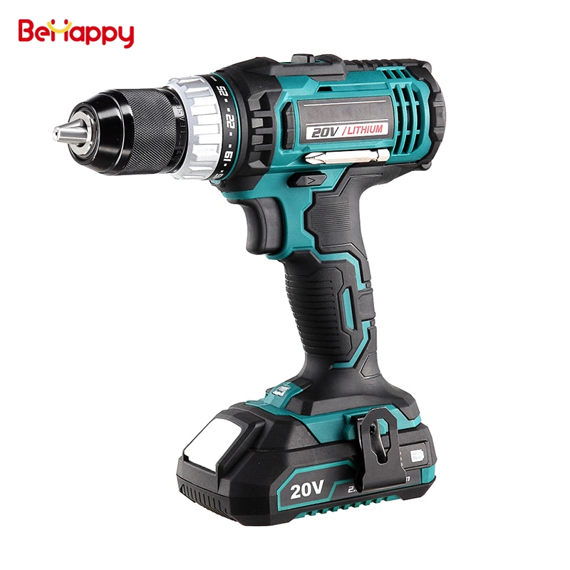 Behappy 20V/18V Bateria Alta Qualidade Electric Power Tool Berbequim aparafusadora sem fio