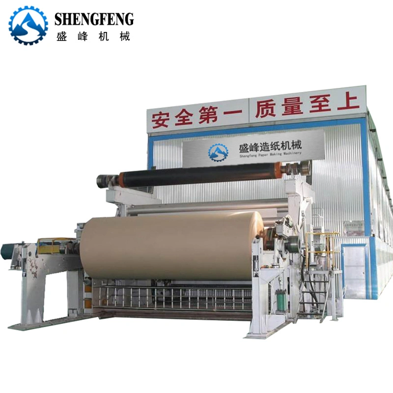 Shengfeng Caja de cartón corrugado Papel Kraft de máquina de fabricación de papel
